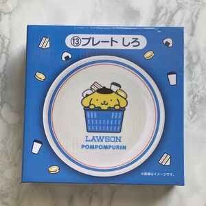 Lawson X Sanrio POMPOMPURIN ceramic plate